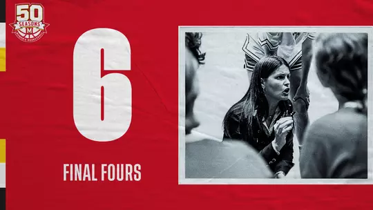 WBB 50th Season - 6 Final Four Appearances