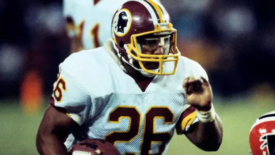 Rick Badanjek with the Washington Redskins