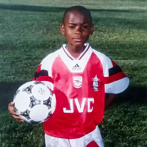 Maurice Edu as a youth player