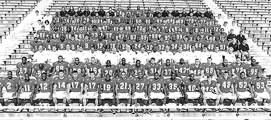 2001 Maryland Football team photo