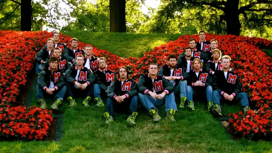 Brett Schmidt with the Class of 2011 at the Circle M