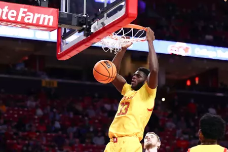 #21 Men's Basketball vs. George Washington. Thursday, November 11th, 2021. Zach Bland/Maryland Terrapins.