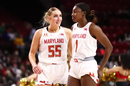 No. 3 Maryland women's basketball vs. No. 6 Baylor at Xfinity Center in College Park. Sunday, November 21, 2021.