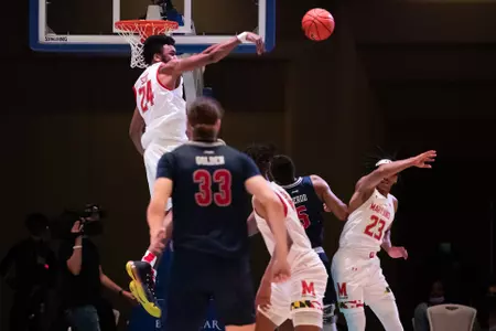 Donta Scott (24) NCAA MBB: Maryland Terrapins vs. Richmond Spiders at Baha Mar in Nassau, Bahamas on Thursday, Nov. 25, 2021. Zach Bland/Maryland Terrapins