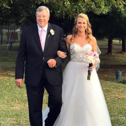 Bob Bodell with daughter Bailey