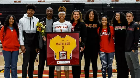 Rainelle Jones on Senior Day
