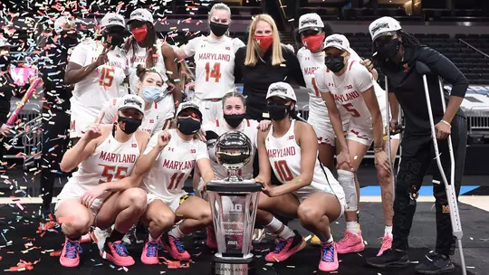 2021 Women's Basketball Big Ten Champions