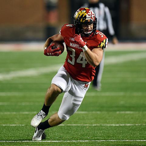 Former Damascus, Terps RB Jake Funk thrilled for return to M&T