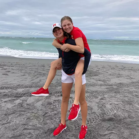 Women's Golf team members