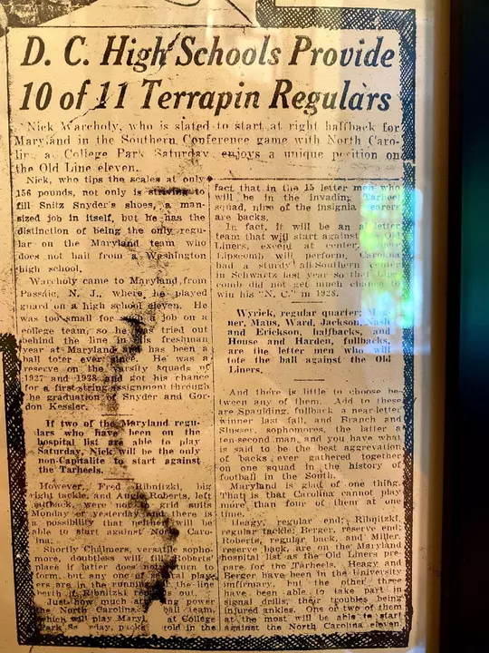 Article on Tommy Varhall's great-grandfather