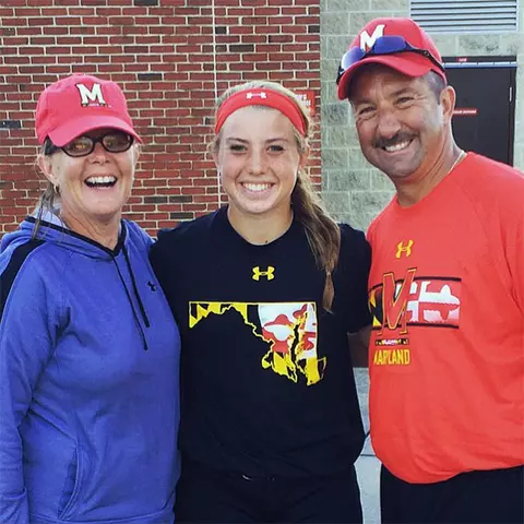 Sami Main with parents