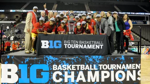 2015 Big Ten Women's Basketball Championship Celebration