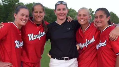 Monica Cyphert and teammates