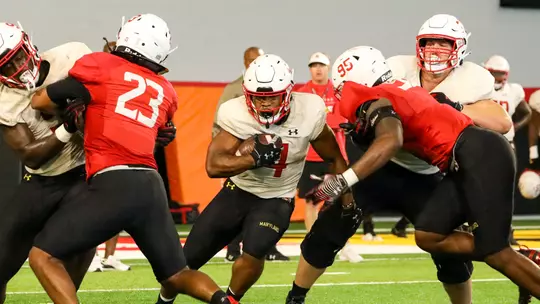 Maryland Football Practice August 12, 2021