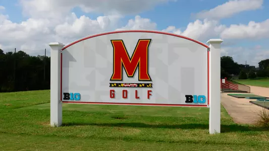 Maryland Golf Course Sign