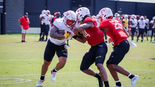 Maryland Football Practice August 25, 2021
