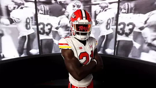 Script Terps Jersey Cover