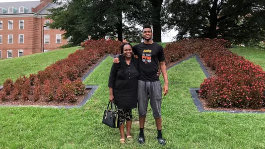 Donta Scott and Mom
