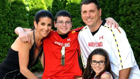 Ron Winson and family in 2014