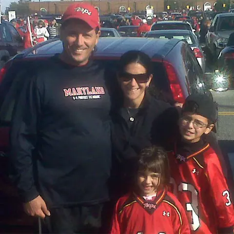 Ron Winson and family at Homecoming 2010