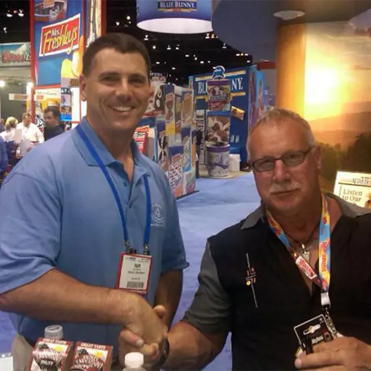 Ron Winson with Randy White