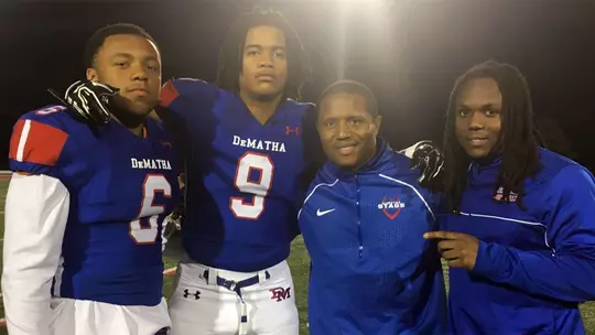 Greg Rose in high school at DeMatha