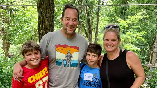 Keli Smith Puzo and family