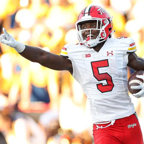 Who's the best wide receiver in Maryland football history