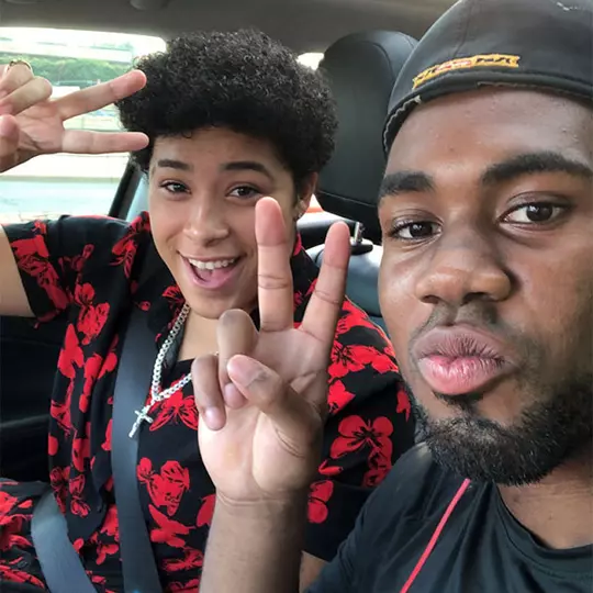Maxwell Costes with friend Jada