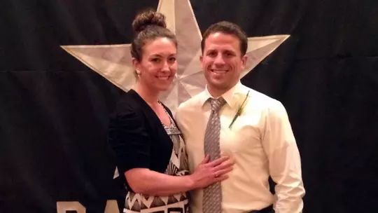 Charlie Pinto and wife