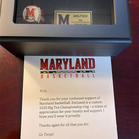 2020 Big Ten Championship Ring