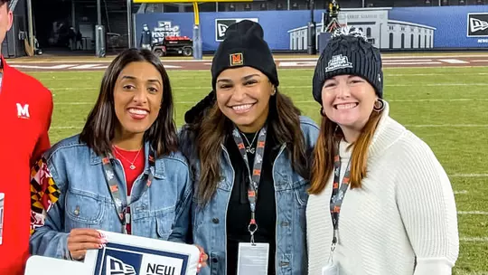Abir Chaudhry, Annie Peppard and Abby Gorun