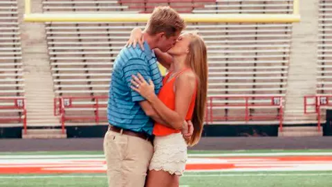 Matt Furstenburg and Kara Koszowski