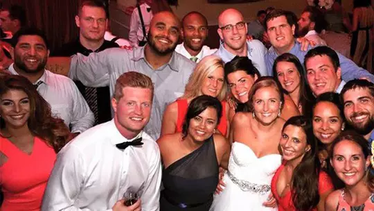 Terps at Matt and Kara Furstenburg's wedding