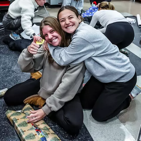 SAAC Adopt-A-Family Wrapping Party