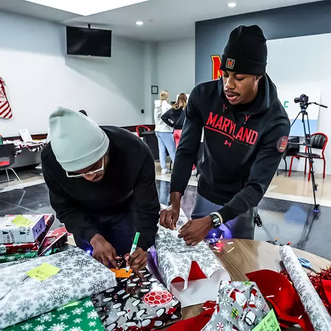 SAAC Adopt-A-Family Wrapping Party