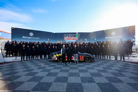 Maryland Terrapins at the Charlotte Motor Speedway at the Duke's Mayo Bowl in Charlotte, NC on Tuesday, December 27, 2022.
Taylor McLaughlin/Maryland Athletics