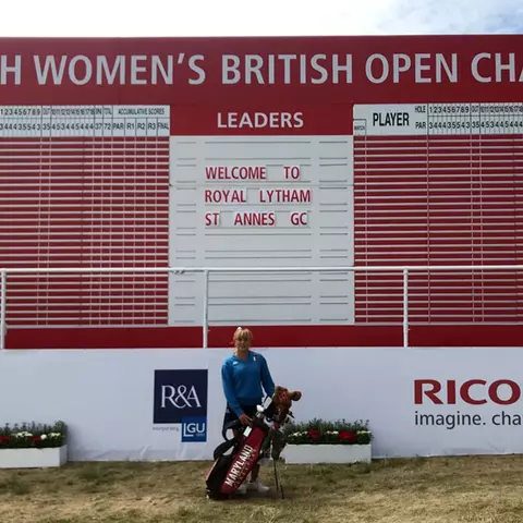 Ludovica Farina at the Women's British Open