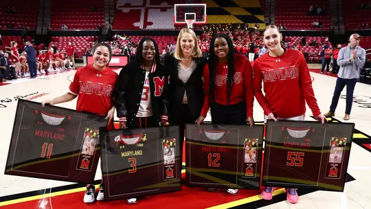 2022 Women's Basketball Senior Day
