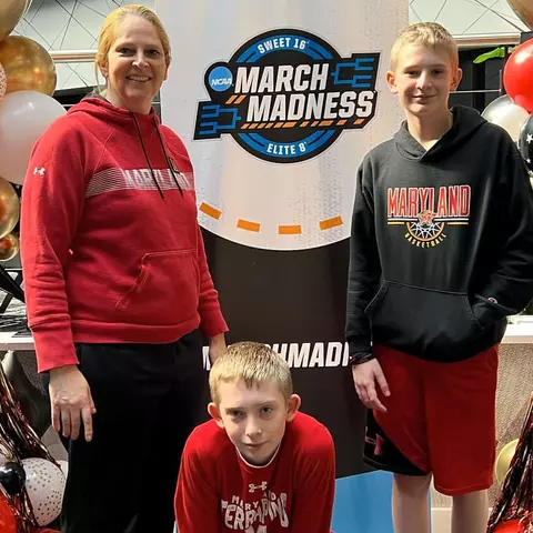 Brenda Frese with children