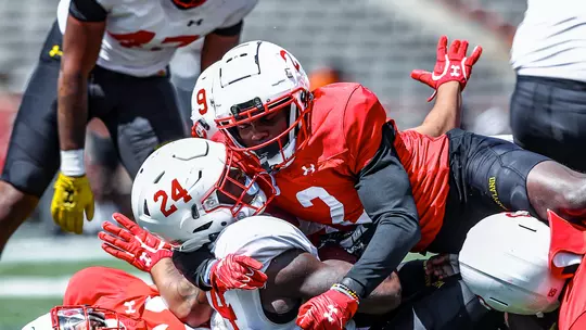 Jakorian Bennett (2) and Roman Hemby (24)