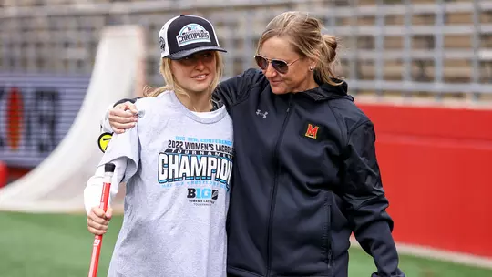 Aurora Cordingley with Cathy Reese
