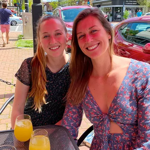Abigail Bentz with Ashlyn McGregor