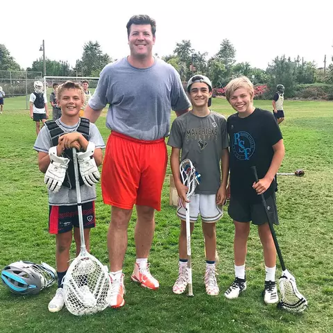 Will Yeatman with young fans