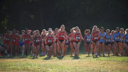 Cross Country at Goucher Start Line