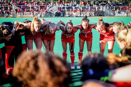 The Maryland Terrapins field hockey team beats Michigan in their BIG 10 home opener in College Park, MD on September 23, 2022