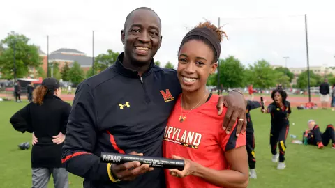 Andrew Valmon and Micha Powell