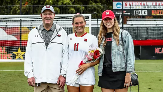 Brooke Weston on Senior Day