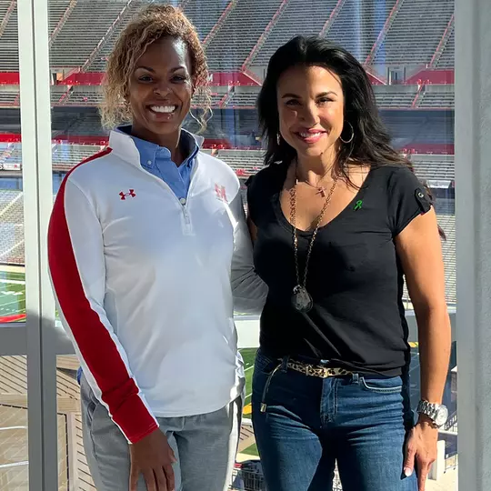 Dr. Kristi Hall and Rachel Barbeau