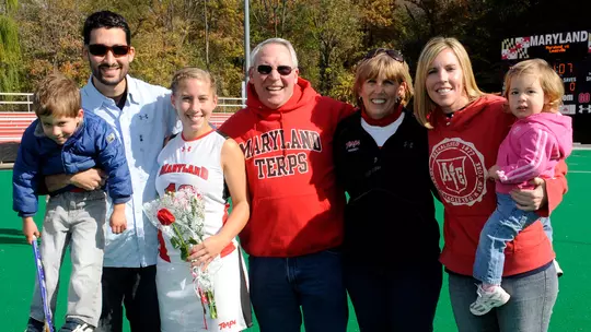 Katie O'Donnell at Senior Day